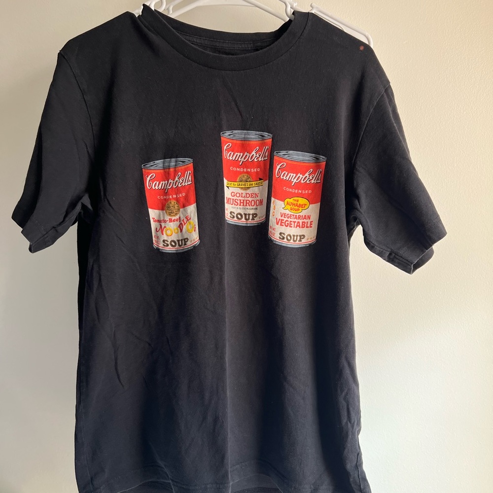 Uniqlo Andy Warhol Campbell Soup T-shirt Medium